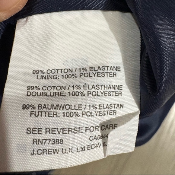 J Crew Sz 6 Navy & White Check Tweed Sleeveless Pencil Dress Knee Length Preppy - Picture 14 of 15